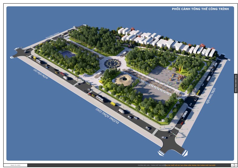 UBND thành phố lấy ý kiến góp ý của cộng đồng về phương án cải tạo Công viên trung tâm thành phố
