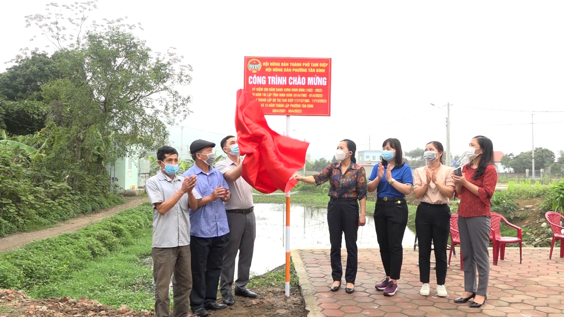 HND phường Tân Bình: Xây dựng tuyến đường cờ chào mừng kỷ niệm 30 năm tái lập tỉnh