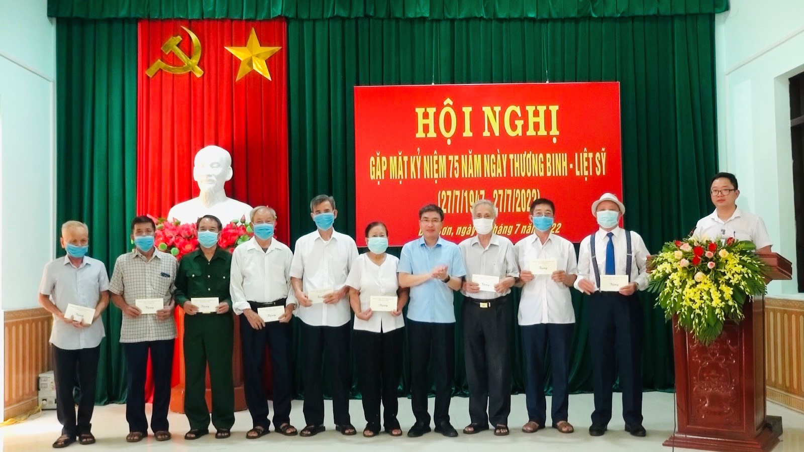 Phường Bắc Sơn tổ chức Hội nghị gặp mặt kỷ niệm 75 năm ngày Thương binh liệt sỹ