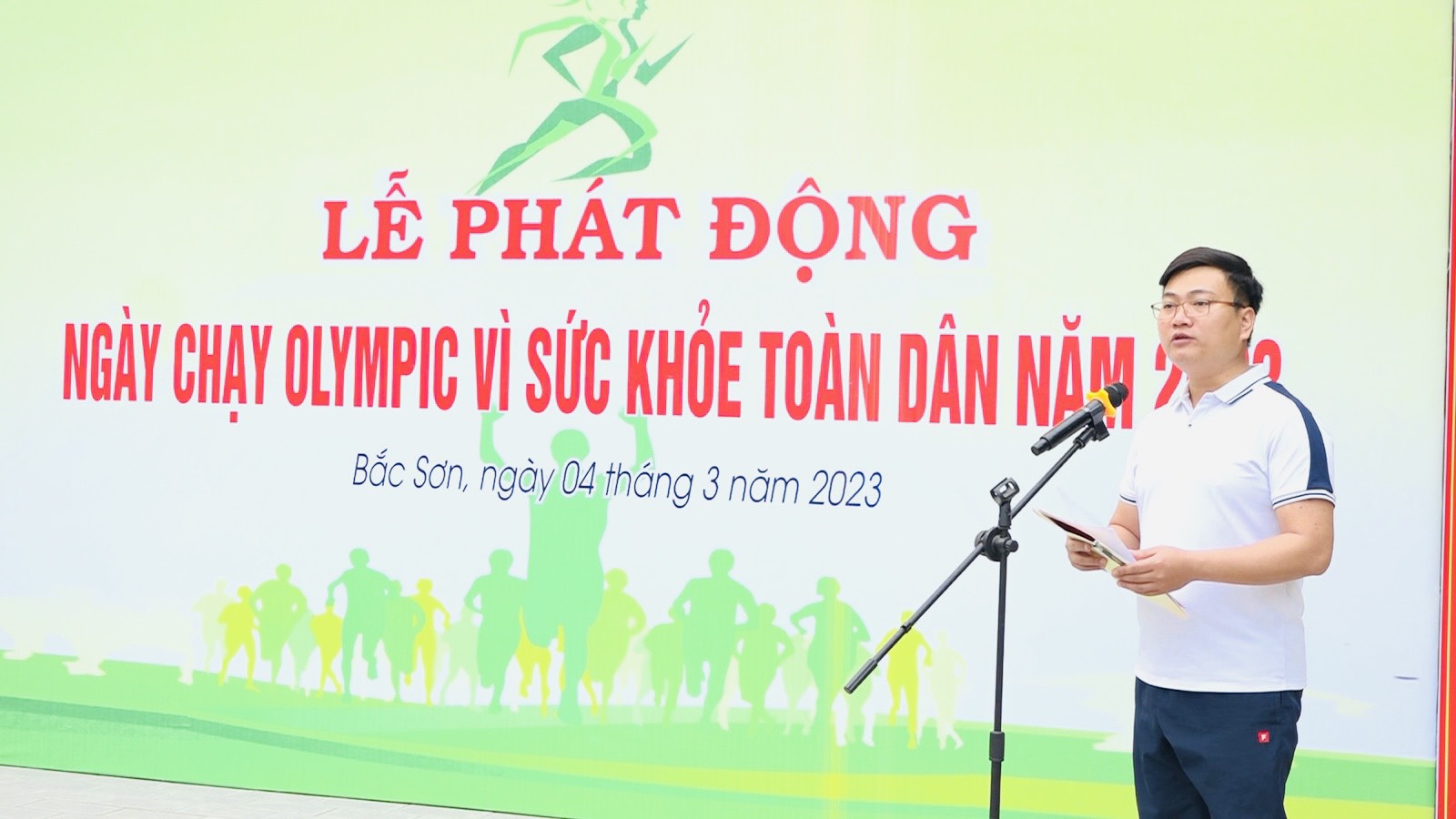 UBND phường Bắc Sơn tổ chức Lễ phát động “Ngày chạy Olympic vì sức khỏe toàn dân năm 2023”.