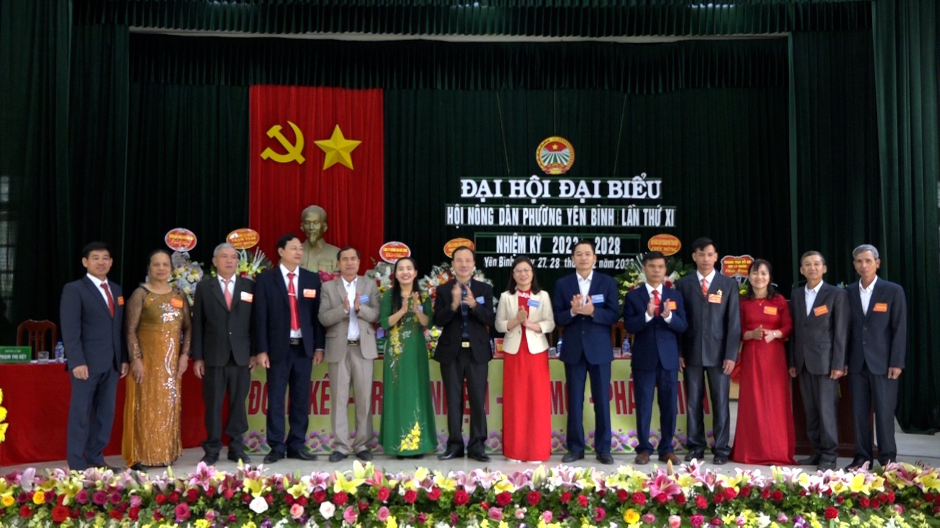 Đại hội đại biểu Hội Nông dân phường Yên Bình khoá XI, nhiệm kỳ 2023-2028