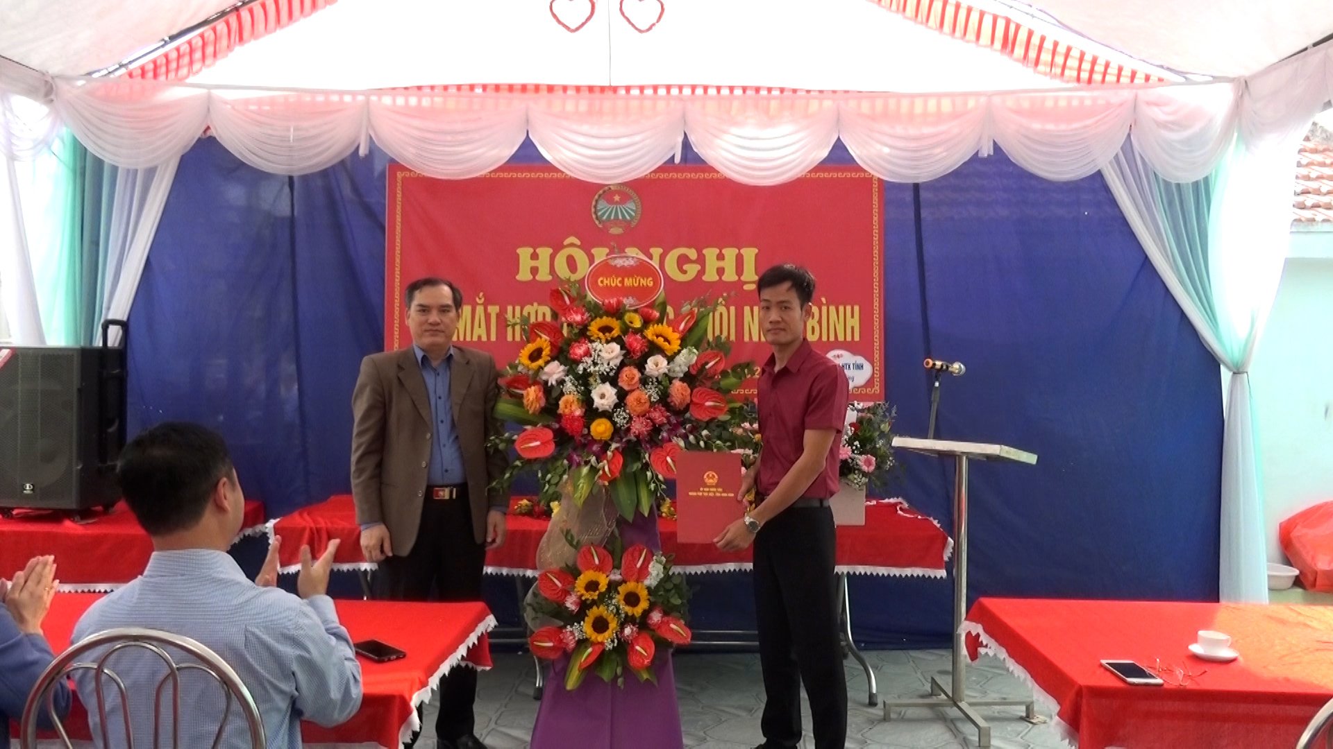 Hội nông dân phường Yên Bình tổ chức lễ ra mắt Hợp tác xã Ốc nhồi Ninh Bình