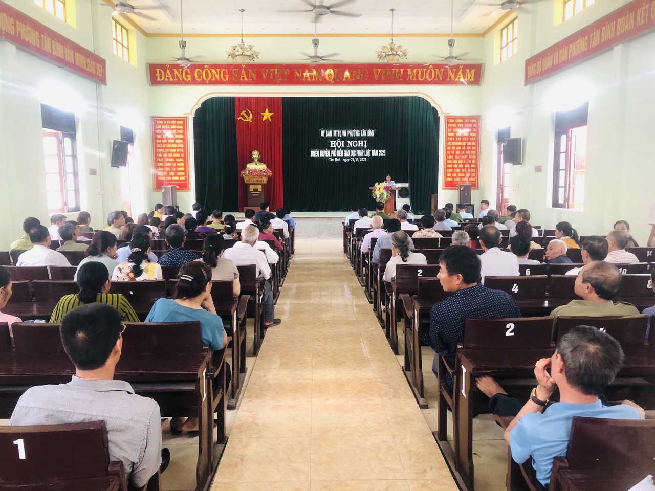Uỷ ban MTTQ Việt Nam phường Tân Bình tổ chức hội nghị tuyên truyền, phổ biến giáo dục pháp luật năm 2023
