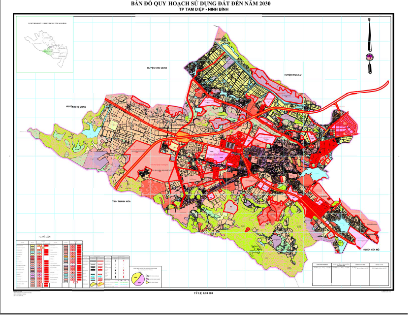 UBND thành phố Tam Điệp tổ chức lấy ý kiến về quy hoạch sử dụng đất thời kỳ 2021-2030