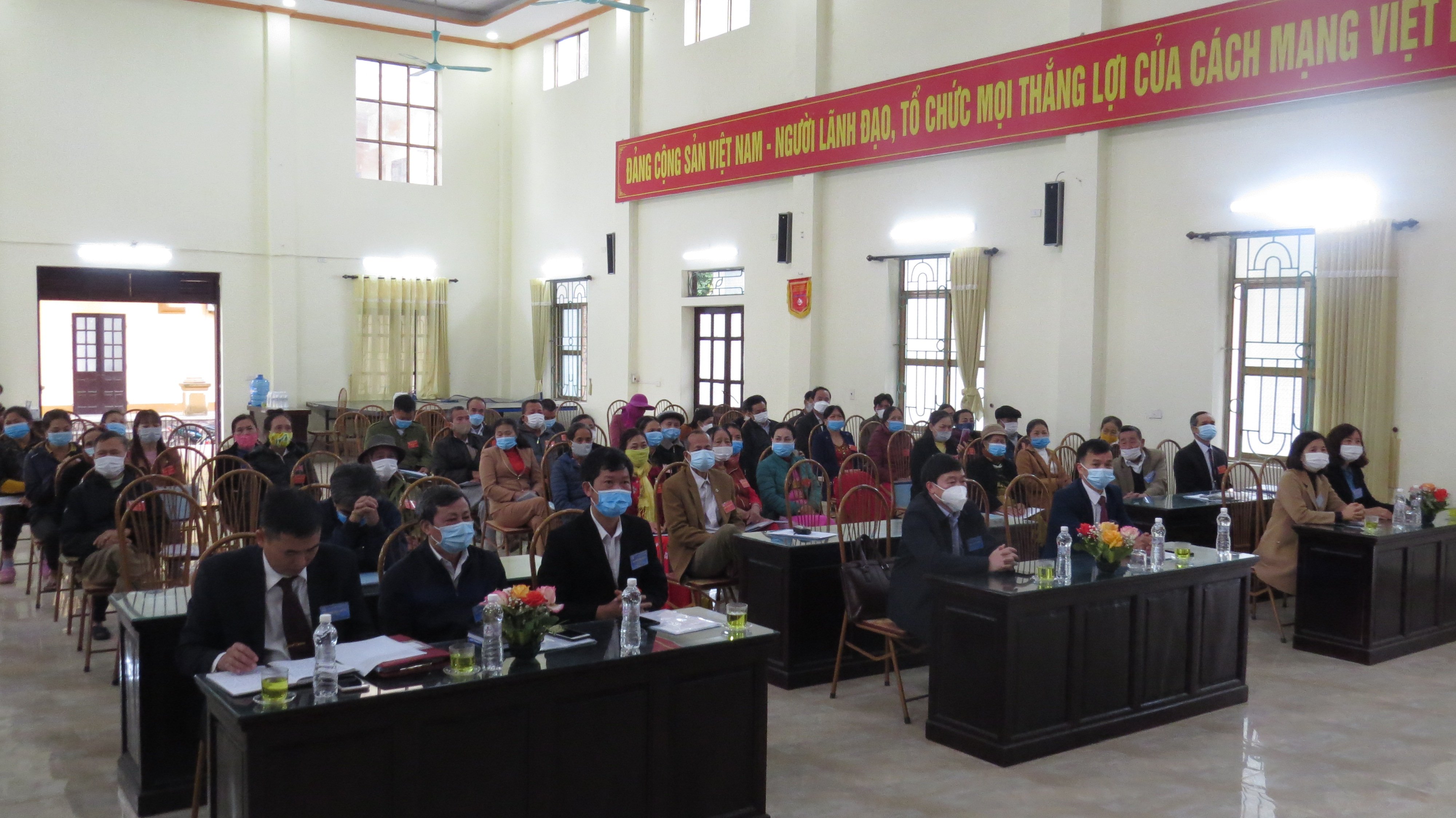 Đại hội đại biểu thành viên Hợp tác xã dịch vụ Nông nghiệp Sơn Tây xã Yên Sơn, nhiệm kỳ 2021-2026