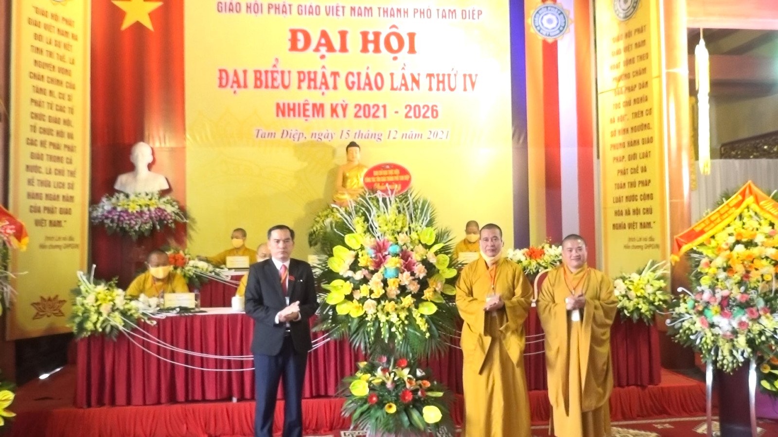 Đại hội đại biểu Phật giáo thành phố Tam Điệp lần thứ IV, nhiệm kỳ 2021 -2026