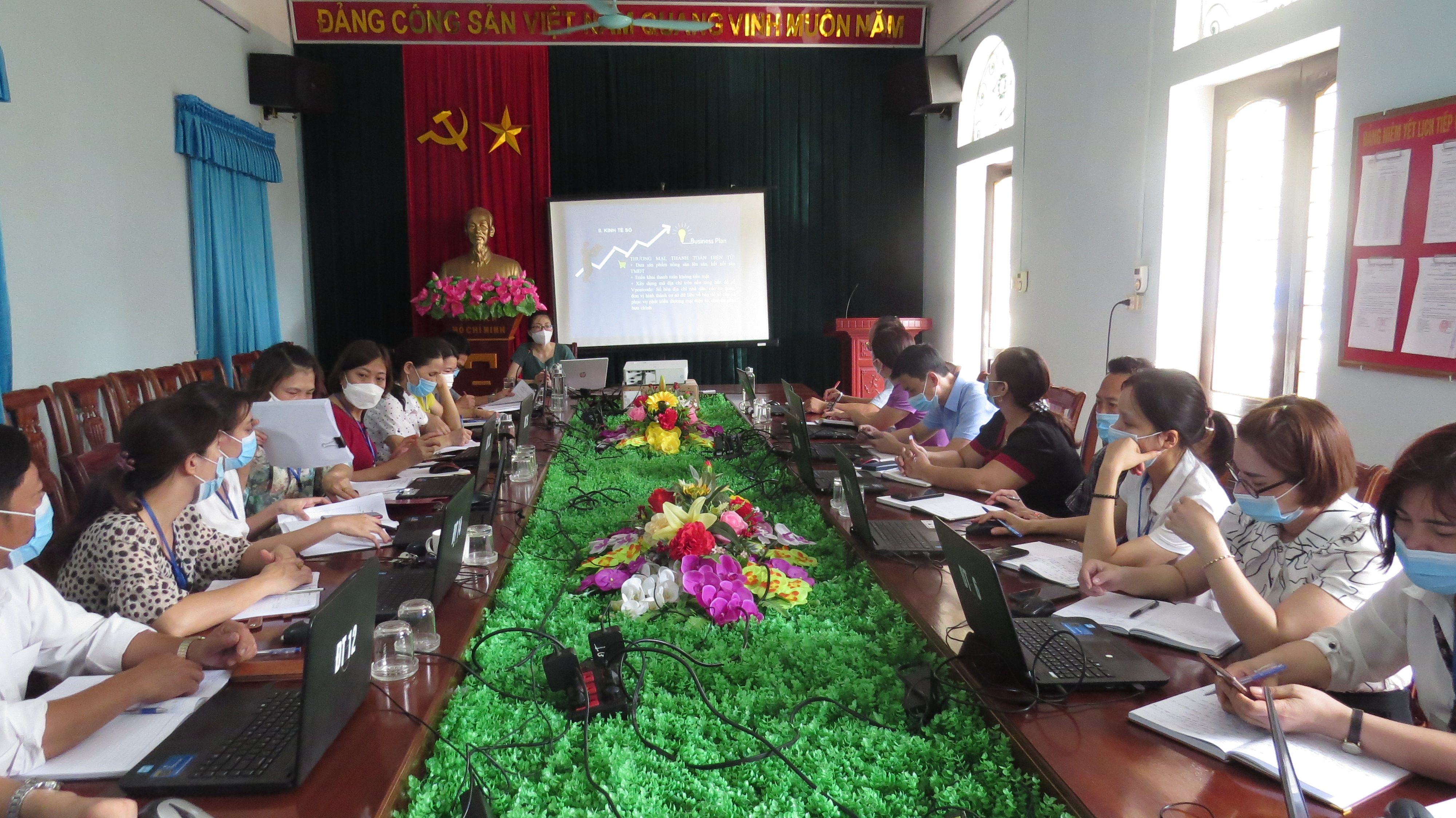 Phường Bắc Sơn, thành phố Tam Điệp hoàn thành tập huấn nghiệp vụ thực hiện Chuyển đổi số