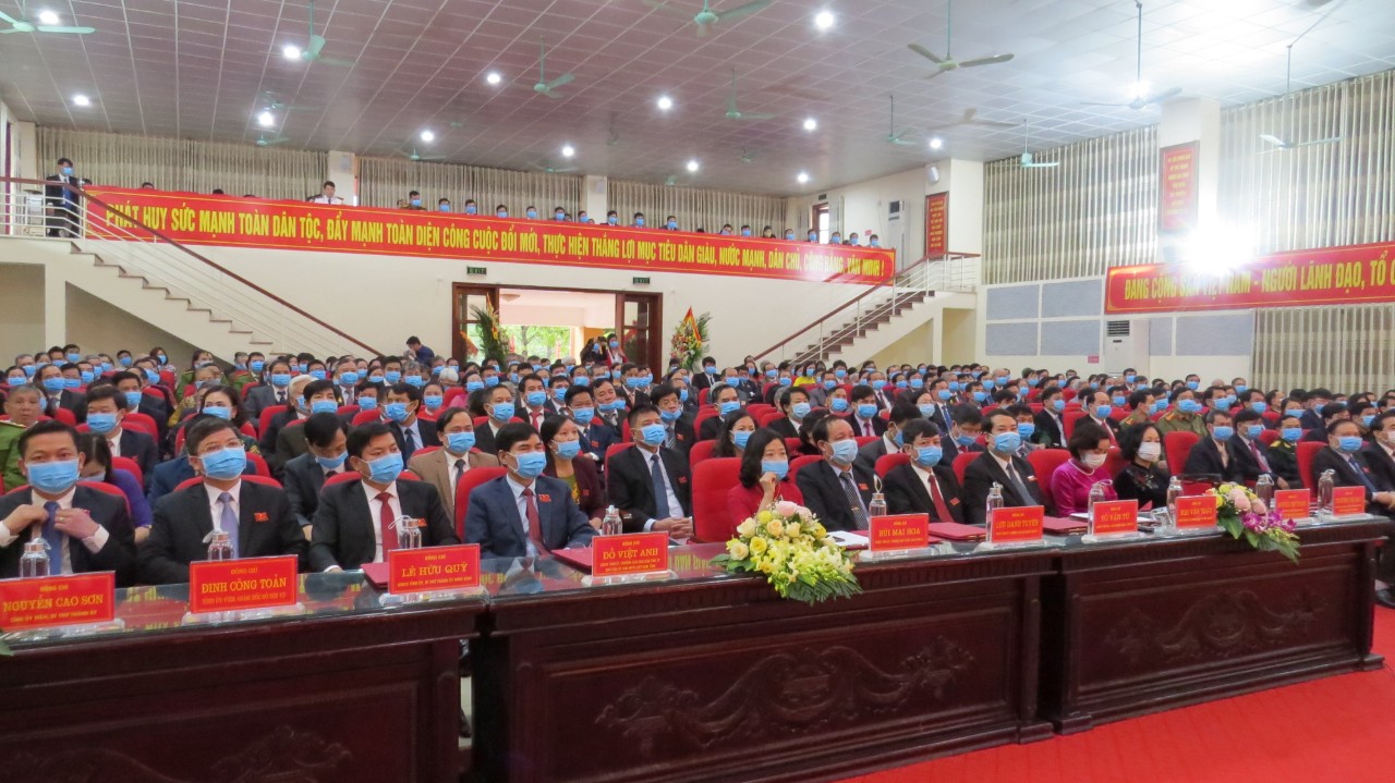 Đại hội đảng bộ phường Trung Sơn nhiệm kỳ 2020-2025, đại hội điểm cấp phường của tỉnh Ninh Binh